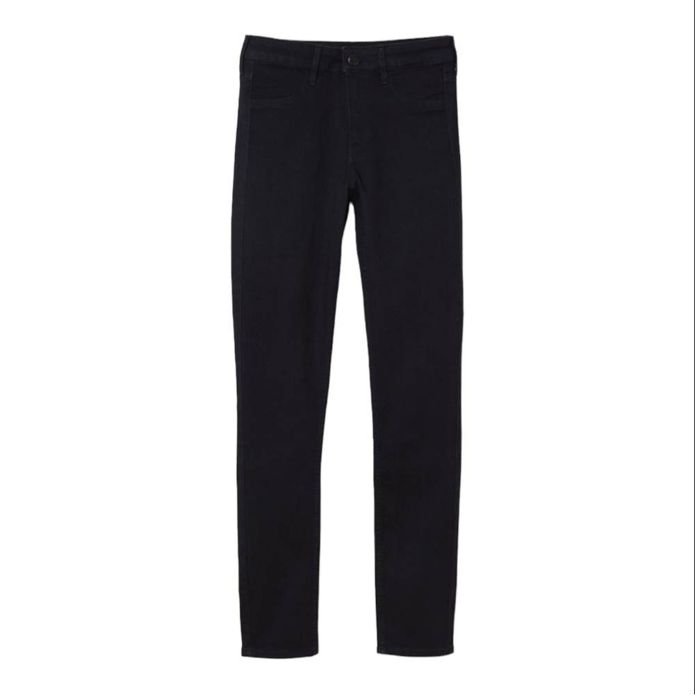 And Denim Skinny Regular Ankle Jeans Black Womens 27 & Denim